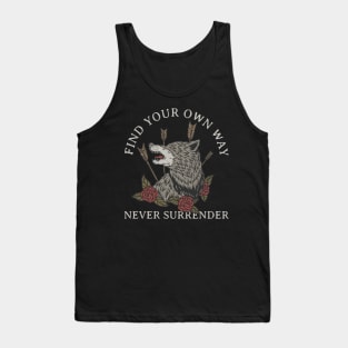 Never surrender Tank Top